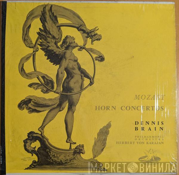 / Wolfgang Amadeus Mozart , Dennis Brain , Philharmonia Orchestra  Herbert von Karajan  - Horn Concertos