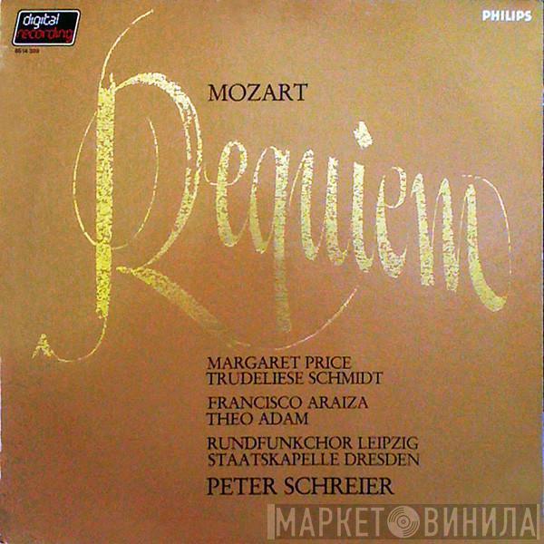/ Wolfgang Amadeus Mozart , Margaret Price , Trudeliese Schmidt , Francisco Araiza , Theo Adam , Rundfunkchor Leipzig , Staatskapelle Dresden  Peter Schreier  - Requiem