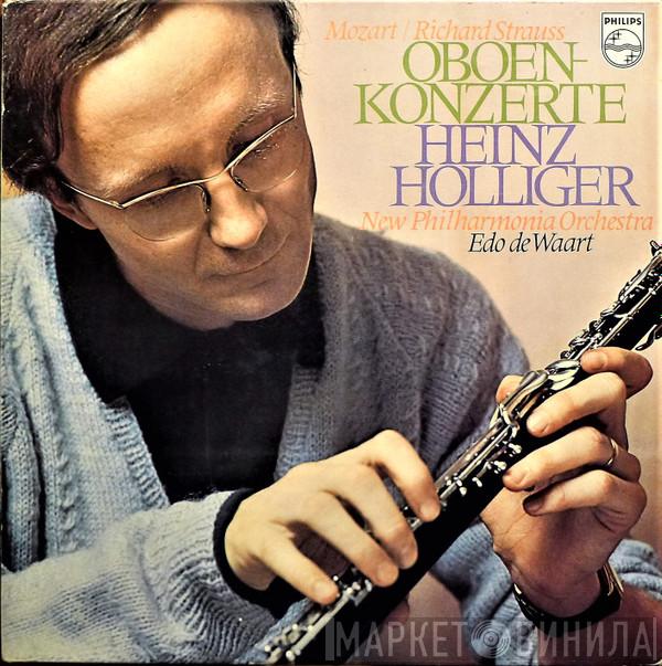/ Wolfgang Amadeus Mozart - Richard Strauss , Heinz Holliger , New Philharmonia Orchestra  Edo de Waart  - Oboenkonzerte