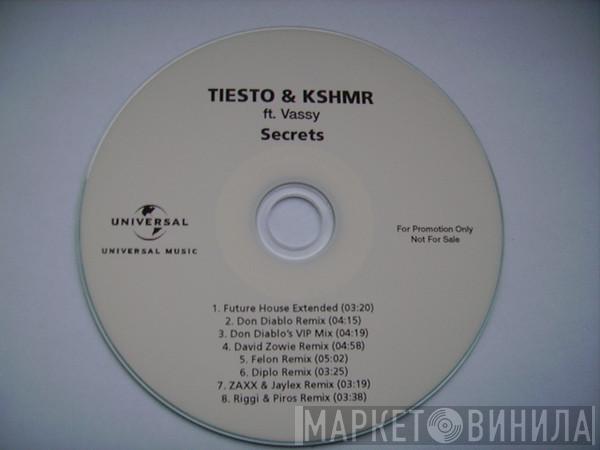 & DJ Tiësto Ft. KSHMR  Vassy  - Secrets (Remixes)