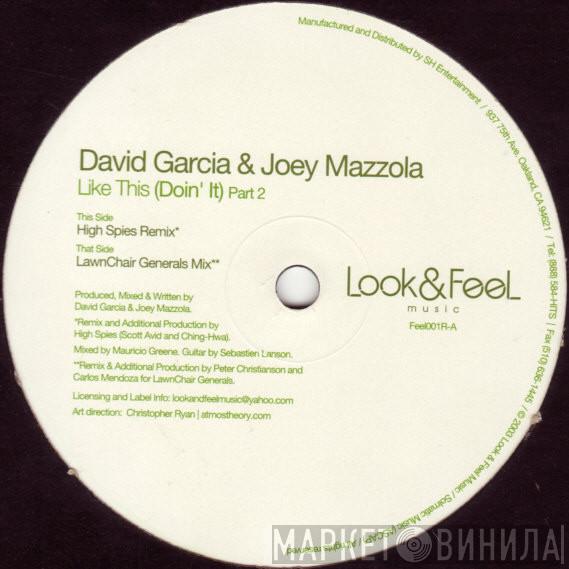 & David Garcia  Joey Mazzola  - Like This (Doin' It) (Part 2)