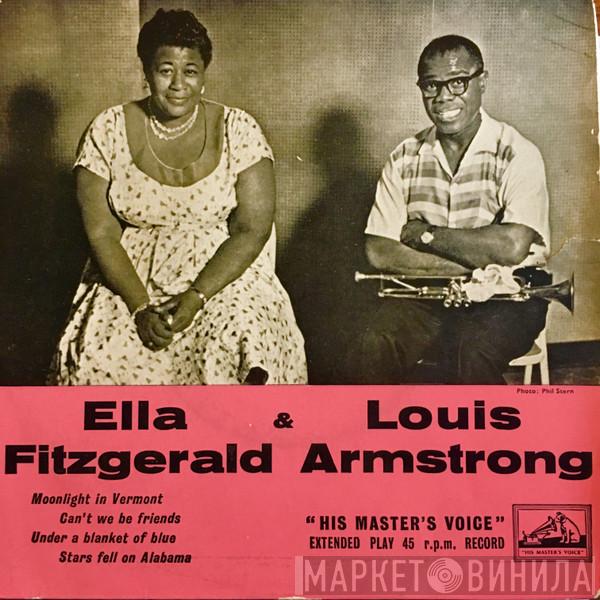 & Ella Fitzgerald  Louis Armstrong  - Moonlight In Vermont / Can't We Be Friends / Under A Blanket Of Blue / Stars Fell On Alabama
