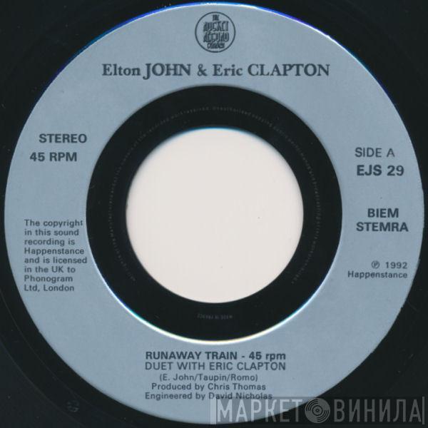 & Elton John  Eric Clapton  - Runaway Train