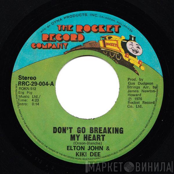 & Elton John  Kiki Dee  - Don't Go Breaking My Heart
