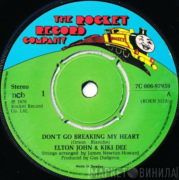 & Elton John  Kiki Dee  - Don't Go Breaking My Heart