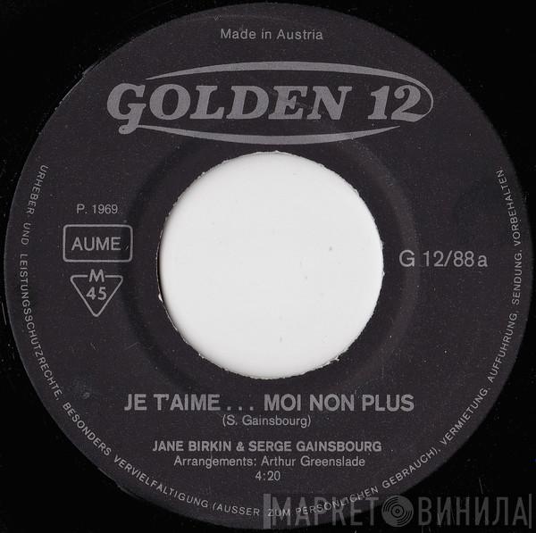 & Jane Birkin  Serge Gainsbourg  - Je T'aime... Moi Non Plus / Jane B