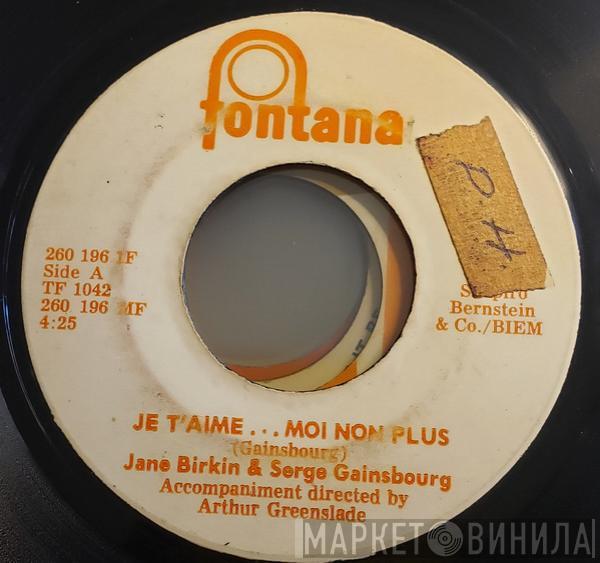 & Jane Birkin  Serge Gainsbourg  - Je T'aime... Moi Non Plus / Jane B