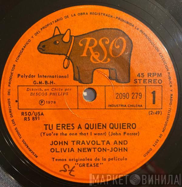 & John Travolta  Olivia Newton-John  - Tu Eres A Qien Quiero / Solo En El Drive-in