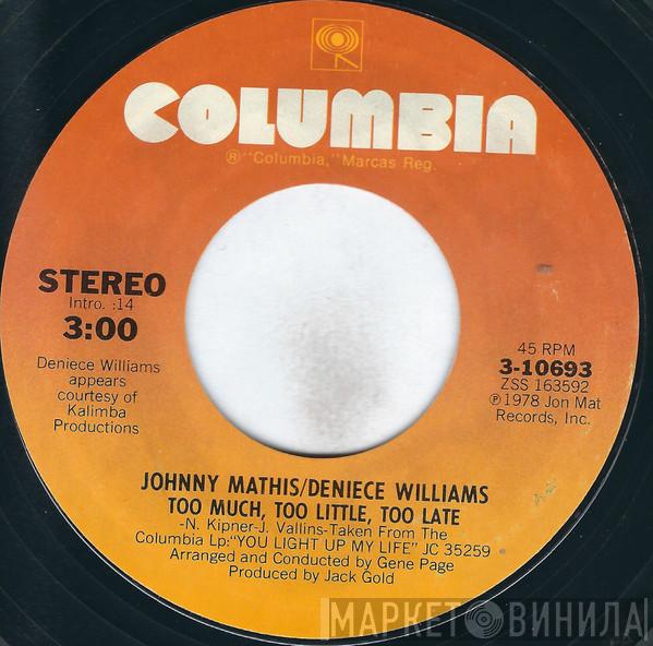 & Johnny Mathis  Deniece Williams  - Too Much, Too Little, Too Late