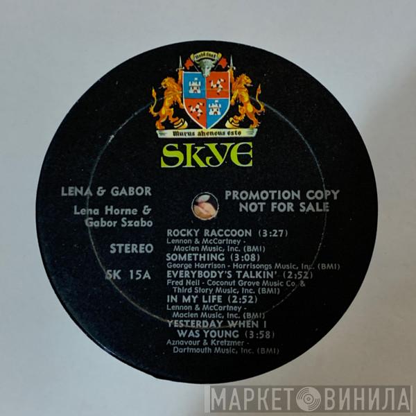 & Lena Horne  Gabor Szabo  - Lena & Gabor