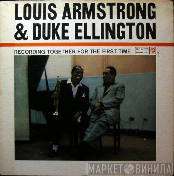 & Louis Armstrong  Duke Ellington  - Recording Together For The First Time