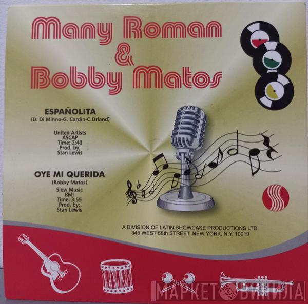 & Manny Roman  Bobby Matos  - Oye Mi Querida / Españolita