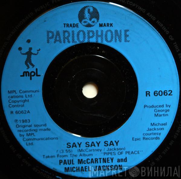 & Paul McCartney  Michael Jackson  - Say Say Say