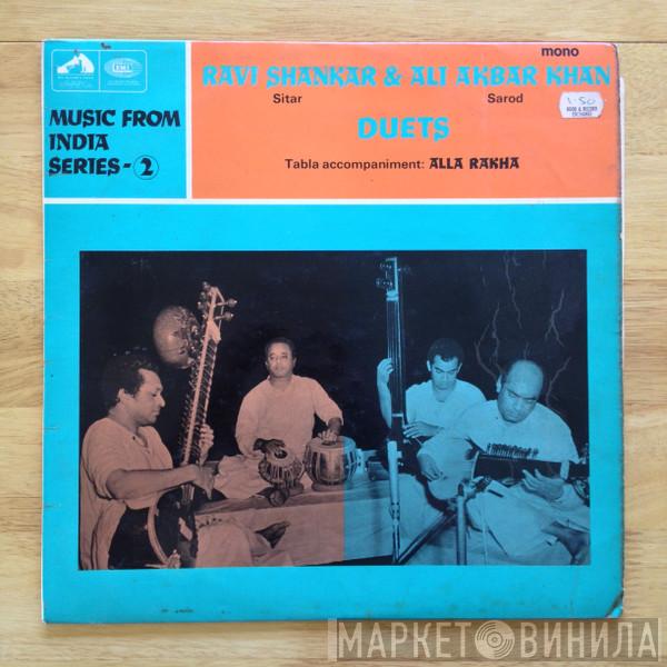 & Ravi Shankar , Ali Akbar Khan  Alla Rakha  - Duets