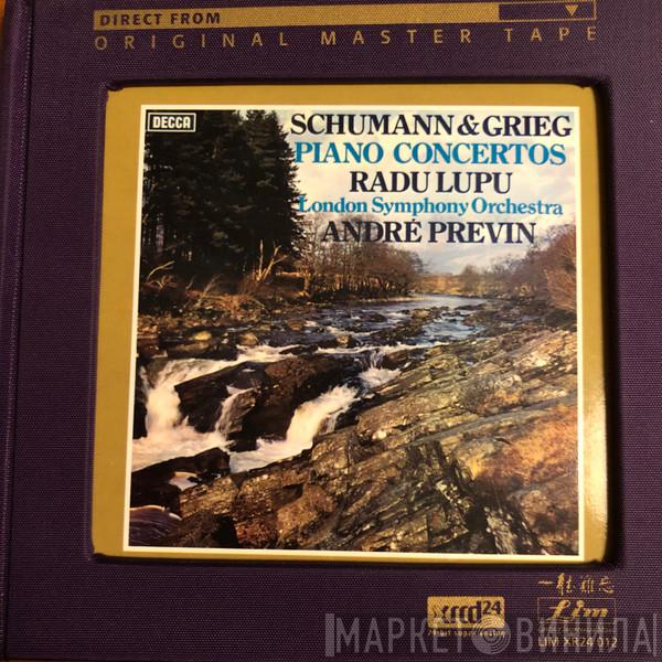 & Robert Schumann , Edvard Grieg , Radu Lupu , The London Symphony Orchestra  André Previn  - Piano Concertos