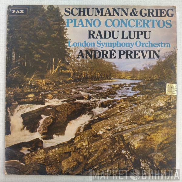 & Robert Schumann , Edvard Grieg , Radu Lupu , The London Symphony Orchestra  André Previn  - Piano Concertos