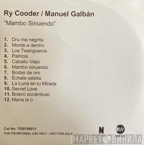 & Ry Cooder  Manuel Galbán  - Mambo Sinuendo