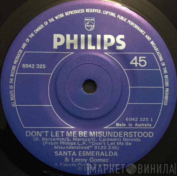 & Santa Esmeralda  Leroy Gomez  - Don't Let Me Be Misunderstood