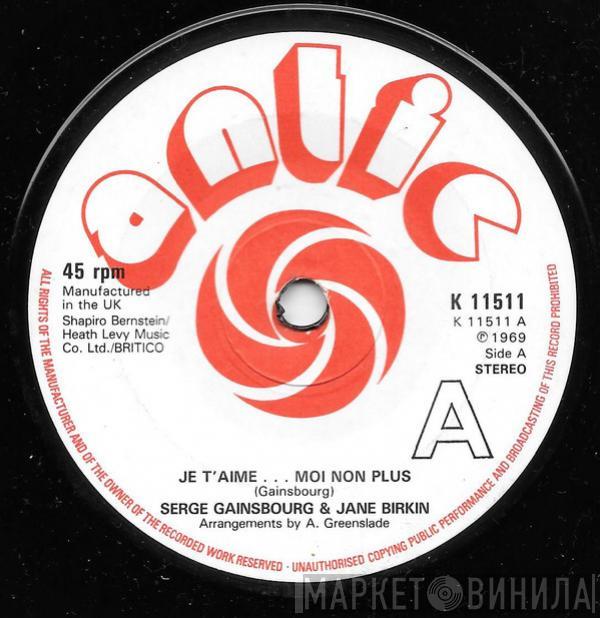 & Serge Gainsbourg  Jane Birkin  - Je T'Aime ... Moi Non Plus