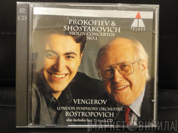 & Sergei Prokofiev , Dmitri Shostakovich , Maxim Vengerov , The London Symphony Orchestra  Mstislav Rostropovich  - Violin Concertos No.1