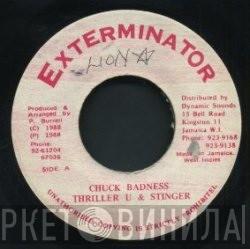 & Thriller U  Stinger Man  - Chuck Badness