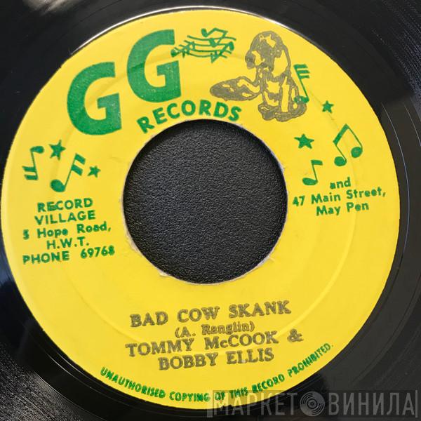 & Tommy McCook / Bobby Ellis  Gladstone Anderson  - Bad Cow Skank / Drummer Roach