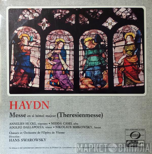 & Wiener Staatsopernchor Conducted By Orchester Der Wiener Staatsoper / Hans Swarowsky  Joseph Haydn  - Messe En Si Bemol (Theresienmesse)