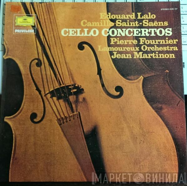 Édouard Lalo, Camille Saint-Saëns, Max Bruch, Pierre Fournier, Orchestre Des Concerts Lamoureux, Jean Martinon - Concerto For Violoncello And Orchestra In D Minor / Concerto For Violoncello And Orchestra No. 1 In C Minor, Op. 33 / Kol Nidrel, Op. 47