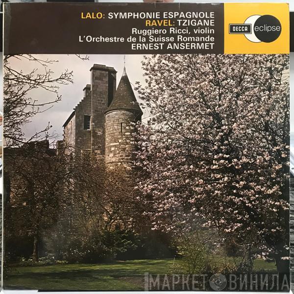 Édouard Lalo, Maurice Ravel, Ruggiero Ricci, Ernest Ansermet, L'Orchestre De La Suisse Romande - Symphonie Espagnole / Tzigane