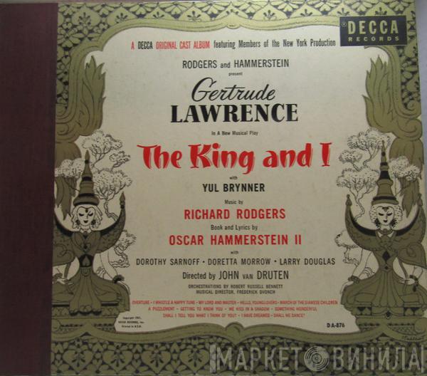 , "The King And I" Original Broadway Cast , Gertrude Lawrence  Yul Brynner  - The King And I