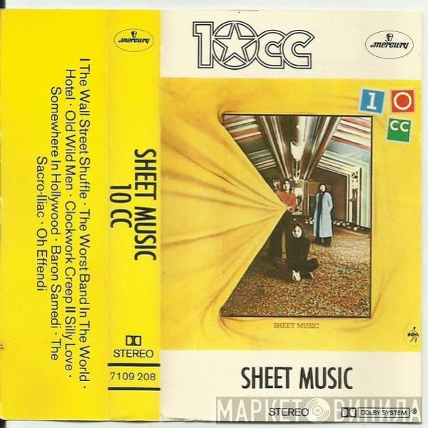  10cc  - Sheet Music