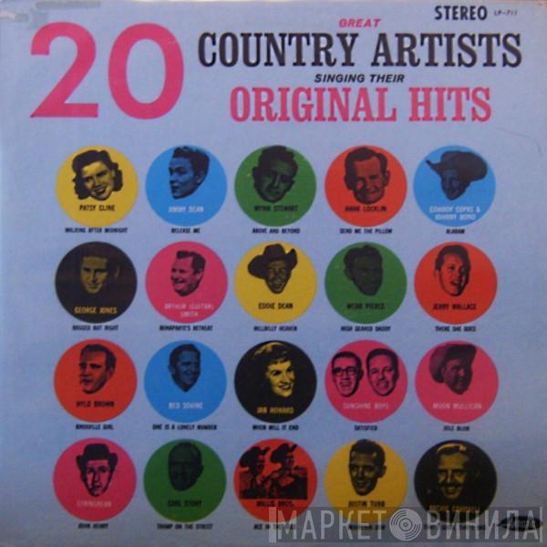  - 20 Great Country Artists Singing Their Original Hits