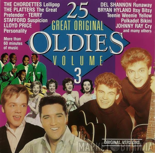  - 25 Great Original Oldies Volume 3