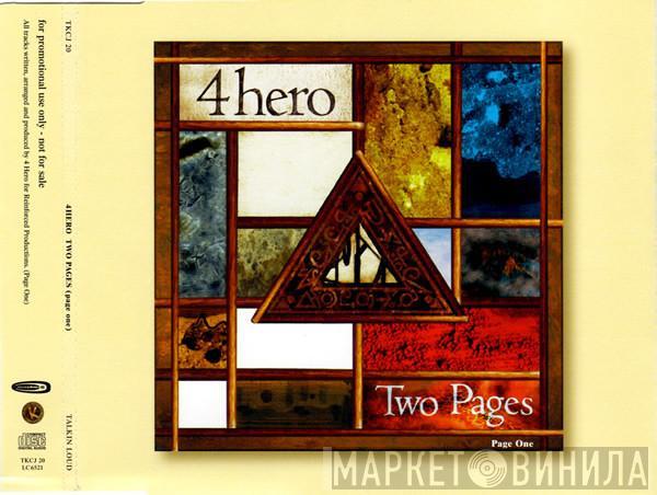  4 Hero  - Two Pages (Page One)