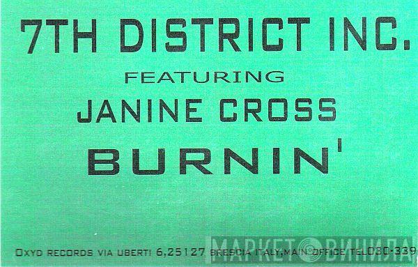 7th District Inc., Janine Cross - Burnin'