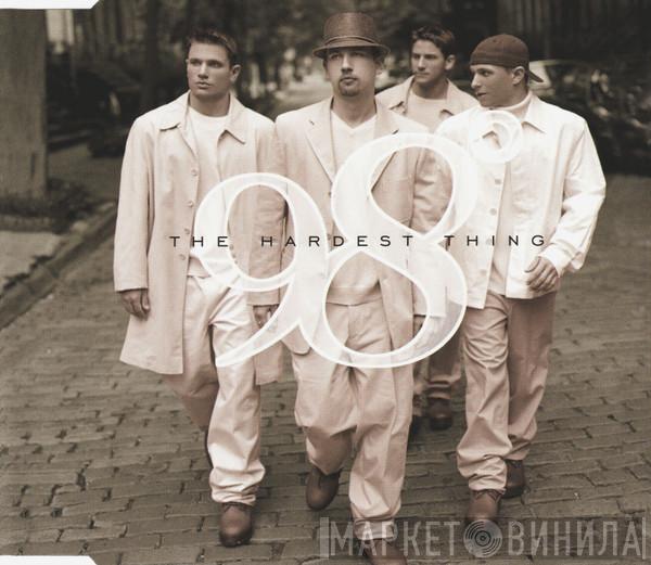  98 Degrees  - The Hardest Thing