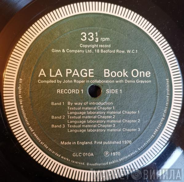 A La Page - Book One. Record 4
