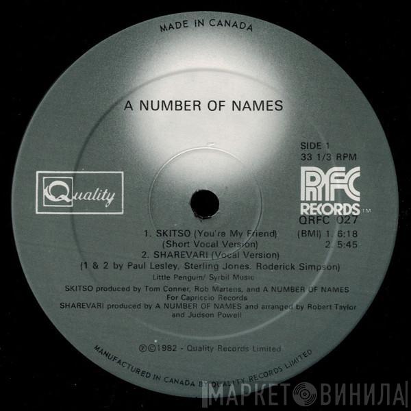 A Number Of Names - Skitso / Sharevari