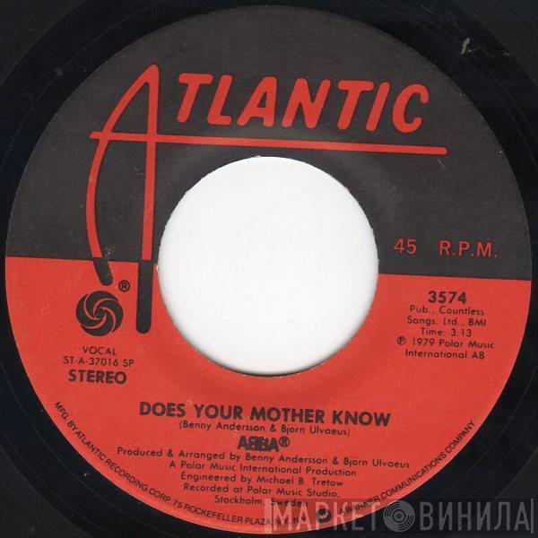  ABBA  - Does Your Mother Know / Kisses Of Fire