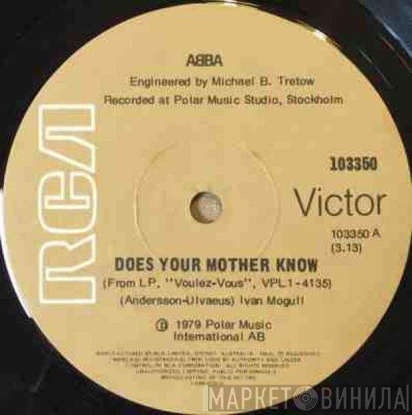  ABBA  - Does Your Mother Know / Kisses Of Fire