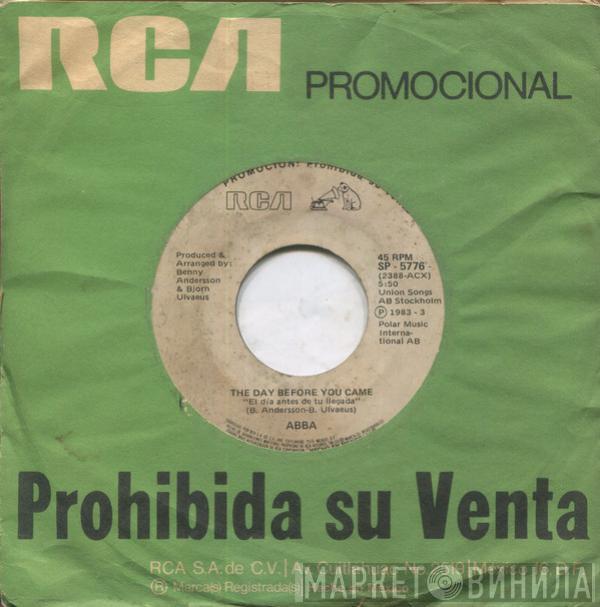  ABBA  - The Day Before You Came / Cassandra