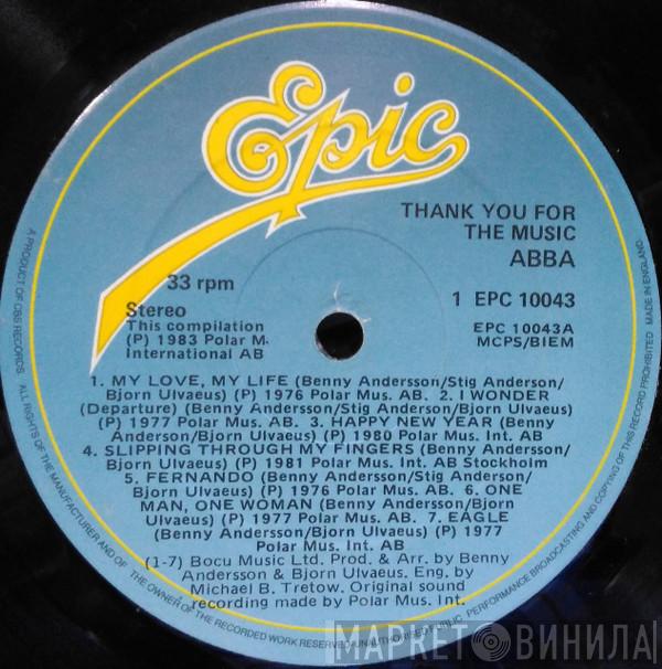  ABBA  - Thank You For The Music