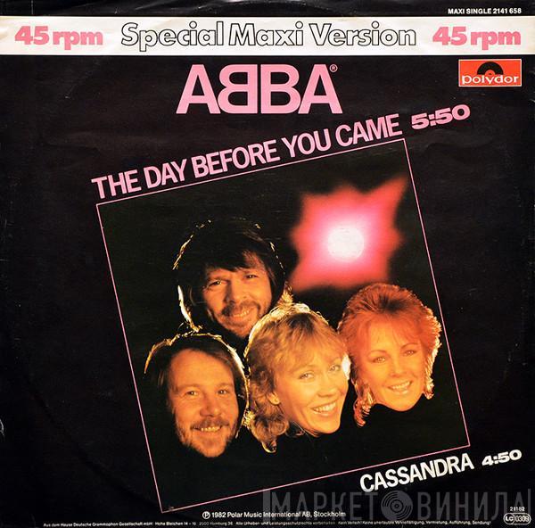  ABBA  - The Day Before You Came