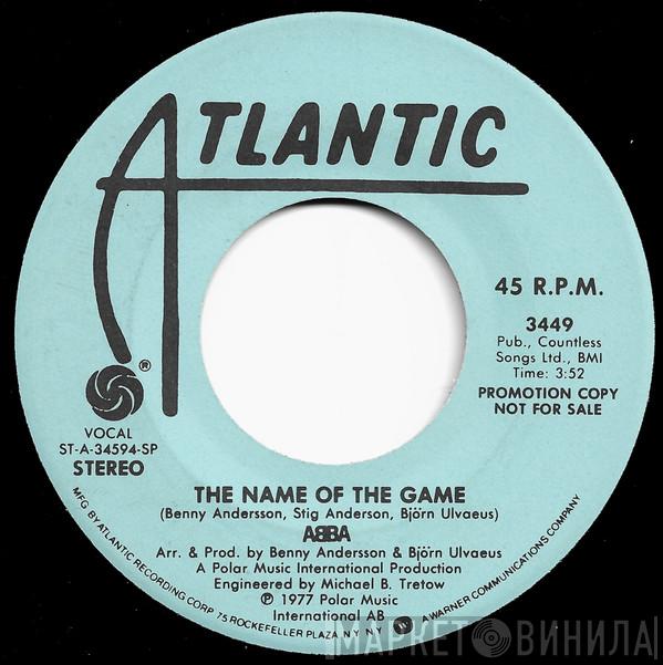  ABBA  - The Name Of The Game