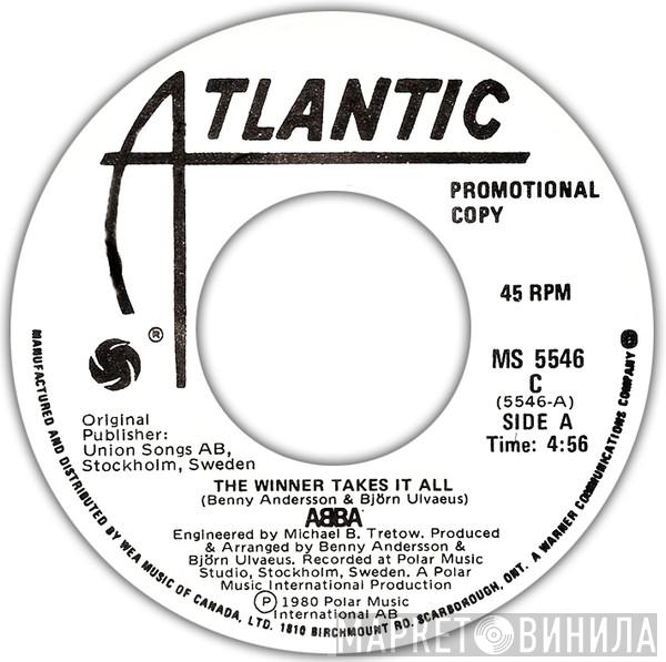  ABBA  - The Winner Takes It All