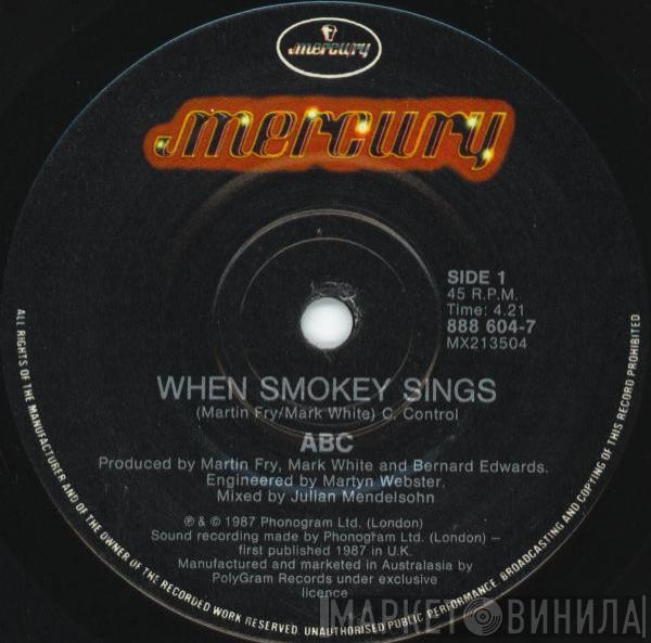  ABC  - When Smokey Sings