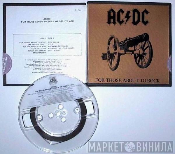  AC/DC  - For Those About to Rock (We Salute You)