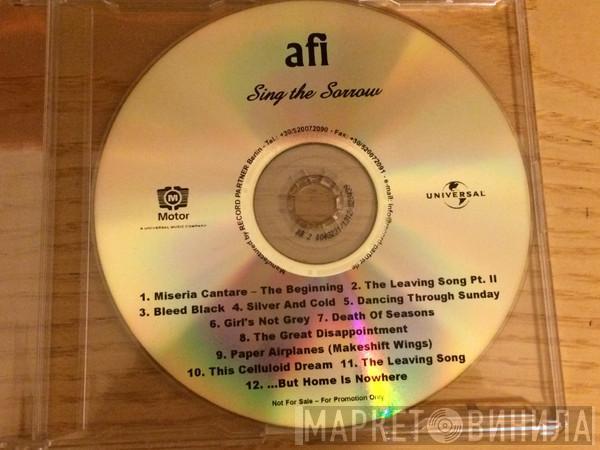  AFI  - Sing The Sorrow