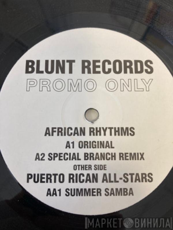 AFRICAN RHYTHMS, Puerto Rican All-Stars  - African Rhythms / Summer Samba