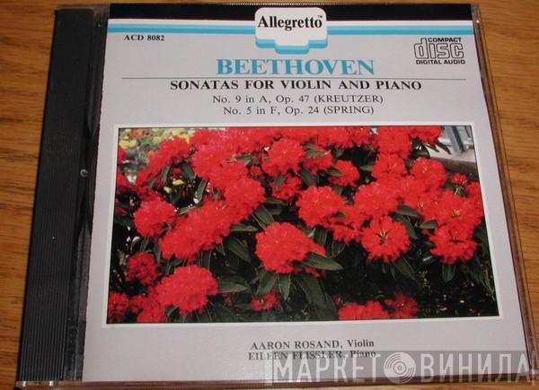 Aaron Rosand, Eileen Flissler, Ludwig van Beethoven - Beethoven, Sonatas For Violin And Piano, Sonata No. 9 In A Major, Op. 47 (Kreutzer); Sonata No. 5 In F Major, Op. 24 (Spring)